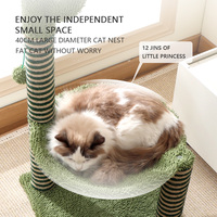 Griffoir de luxe en sisal pour chat avec base stable, arbre à chat adapté aux grands chats, pour aiguiser les griffes en intérieur, OEM/ODM