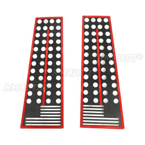 Decoración para Ventanas de Auto, Panel de Aluminio, Adhesivo Decorativo, Cubierta Protectora para <span class=keywords><strong>Ford</strong></span> <span class=keywords><strong>Bronco</strong></span> 2021+, Kit de Carrocería, Accesorios para Auto - Product Image 3