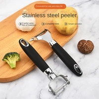 Handmatige meloen- en fruitmes van roestvrij staal, aardappelschiller, keukengereedschap voor groothandel