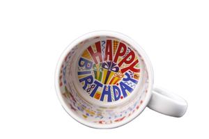 Mug personnalisé Auplex en porcelaine 11oz avec logo, intérieur peint, couleur blanche, impression vierge, cadeau de la Saint-Valentin pour sublimation - Product Image 6