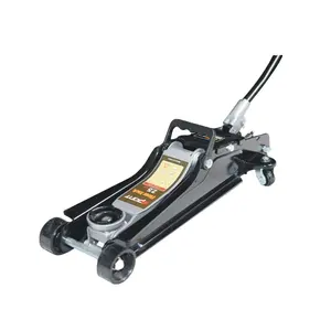 Hydraulic Trolley Jack 2.5 T Flat Lifting Height 85-360 mm Car Trolley Jack Hydraulic 360 degree Wheels Jack Axle Stand