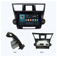 Lecteur DVD multimédia de voiture pour TOYOTA Suv Series Navi Stereo Octa Core Android Laetest Version DSP Auto Amplifier OBD2 Carplay