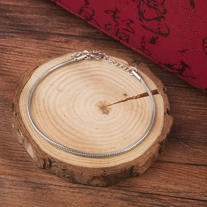 Stainless Steel Jewelry Set Wholesale Snake Bone <b>Chain</b> Fashion Simple Waterproof Necklace Bracelet Women - Product Image 2