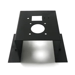 Produttore taglio Laser lamiera di acciaio inossidabile nero anodizzato parti di stampaggio Laser taglio parti metalliche