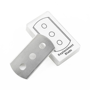 Cuchillas Raspadoras de Acero con Alto Contenido de Carbono de Tres Orificios para Corte de Poliuretano (PU) - Product Image 4