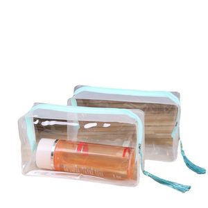 For Fashionable Customizable Waterproof Transparent PVC Zipper Travel Storage <b>Bag</b> Model 866hc for <b>Bag</b> - Product Image 1