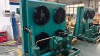 Unité de condensation industrielle refroidie par air avec compresseur semi-hermétique à piston pour chambre froide et congélateur