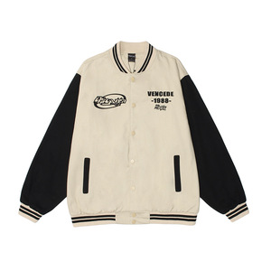 Chaquetas de béisbol de estilo Hip Hop, ropa de calle con estilo personalizado, Letterman, Erkek Mont - Product Image 2