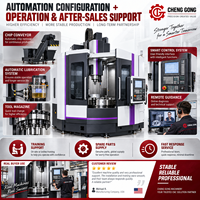 Tour CNC à portique pour usinage lourd avec table rotative, broche et guide linéaire