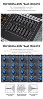 Console de mixage audio numérique professionnelle DJ 16 canaux Bekboes BEV-16U, best-seller d'usine