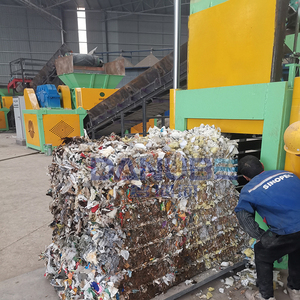 Máquina Trituradora y Cribadora de Residuos Sólidos, Trituradoras de Chatarra Metálica, Línea de Producción de Empaquetado para Trituración de Residuos Industriales a Gran Escala - Product Image 6