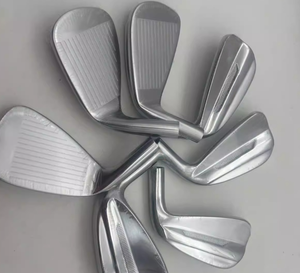 Nouvel ensemble complet <span class=keywords><strong>de</strong></span> fers <span class=keywords><strong>de</strong></span> <span class=keywords><strong>golf</strong></span> argentés 790, 4-9P, tiges en acier/graphite, flex S, 7 pièces, avec couvre-têtes noirs - Product Image 2