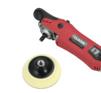 Trèfle vitesse ajuster l'orbite rotative en aluminium Machine de polissage 5 "plaque de support orbite rotative polisseuse rotative pour les soins de beauté de voiture