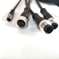 Carcasa de Latón, Contactos de Latón, Conectores M8 M12 M16, Cable de Extensión para Aplicaciones Aeroespaciales