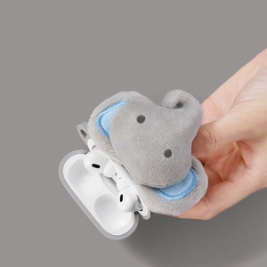 Funda Protectora de Felpa con Diseño de Elefante para Auriculares Pro23 <span class=keywords><strong>Pro</strong></span> Generation, Estuche Protector de Dibujos Animados - Product Image 4