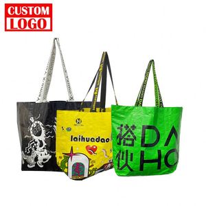 ถุงผ้าโพลีโพรโพลีพรอพลีนพิมพ์ลายหลากสีแบบกำหนดเองขนาดใหญ่150gsm - Product Image 1
