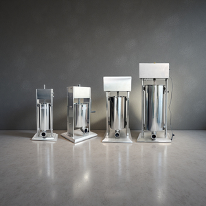 Machine à saucisses verticale manuelle en acier inoxydable 7L pour usage commercial - Product Image 1