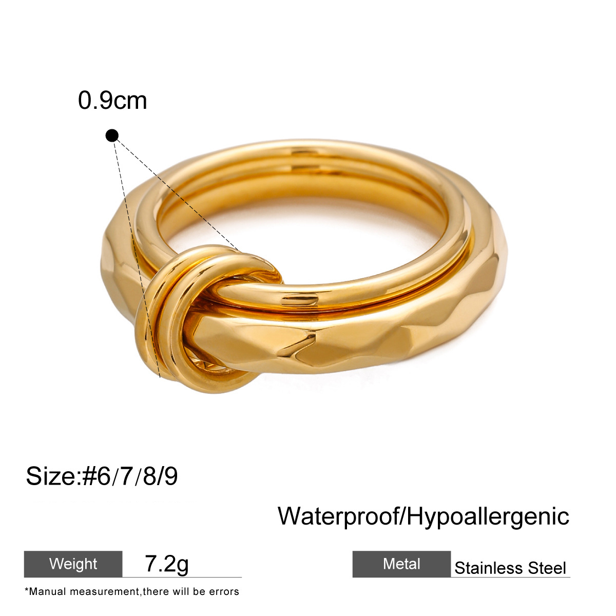 Bague en or 1