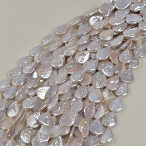 Perlas Barrocas de Agua Dulce Naturales de Zhuji, Perlas en Forma de Gota de Agua para Hacer Aretes y Collares, Hechas a Mano, Blancas, Sueltas, Opciones de Color Natural Disponibles - Product Image 3