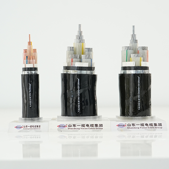 CABLE Manufacturer 4 5 Core 35 50 70 95 Mm XLPE Industrial Railway Power Cable Pure Copper Conductor 0.6/1 KV