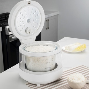 Nồi cơm điện kính trong suốt 3L giá rẻ, hiển thị kỹ thuật số thông minh, dùng cho gia đình và văn phòng - Product Image 1