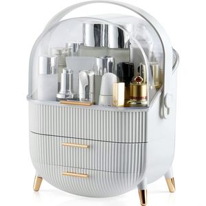 Transparent PP Plastic Big Capacity Food Container Waterproof Dustproof Multifunction Living Room Floor Type <b>Storage</b> <b>Box</b> <b>Drawer</b> - Product Image 1