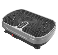 Precio de Fábrica, Plataforma Vibratoria Electromagnética Vertical de ABS, Máquina de Ejercicio con Capacidad de Carga de 150 kg, 150-200 W, Mini Plataforma Vibratoria Portátil