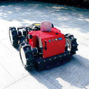 Tondeuse à gazon robotisée sans fil 4 roues motrices 24V Télécommande électrique Machine à couper l'herbe à 4 roues Coupe-herbe automatique Fonction 4 temps - Product Image 3