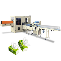 Machine d'emballage automatique de serviettes en papier, machine d'emballage de serviettes en papier, machine d'emballage de mouchoirs en papier, machine de fabrication et d'emballage de mouchoirs