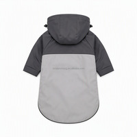 Imperméable personnalisé pour chien, veste de pluie imperméable pour animaux de compagnie, pour la plage, les promenades, le parc, l'extérieur, coupe-vent, séchage rapide, léger, vêtements pour chiots
