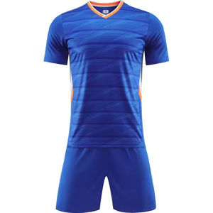 Jersey tim sepak bola cepat kering, seragam olahraga sepak bola tim kustom sublimasi murah, Kit pakaian olahraga untuk pria anak laki-laki - Product Image 2