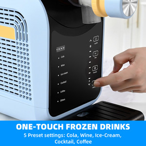 Machine à slush portable OEM, 61 oz, pour boissons glacées, margaritas, frappés, crème glacée orange-mangue, idéale pour les milkshakes - Product Image 5