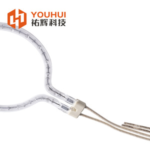 หลอดไฟอินฟราเรดแบบวงแหวน 55-575v อุปกรณ์เสริมเตาอุตสาหกรรมแบบกำหนดเองได้ - Product Image 1