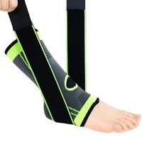 1 pièce Support de cheville à compression réglable pour le sport, unisexe, pour le basketball, la randonnée et la course, protection anti-entorses