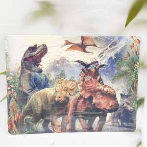 Rompecabezas educativos para niños, educación infantil temprana, entrenamiento de concentración para niños de 2-3-6 años, exploración de animales, juguetes para - Product Image 1