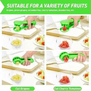Coupe-fruits et légumes multifonctionnel sans lames pour tomates, cerises, fraises et raisins verts - 1 pièce - Vente en gros - Product Image 5