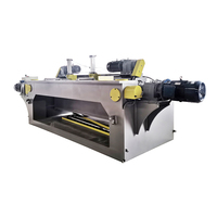 Mesin Pengupas Kayu Tanpa Spindle, Pengupas Veneer Rotary Heavy Duty, Gearbox Terkontrol PLC, Mesin untuk Lini Produksi Kayu Lapis Baru