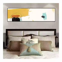 Toile murale décorative personnalisée B&C ART 50x150cm, impression UV/numérique abstraite multicolore, non originale, Guangdong