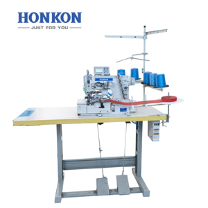 HK-500-02BB High Speed Direct Drive Cheep Flat Bed Interlock <b>Sewing</b> Machine Industrial - Product Image 1