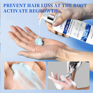 Shampoo anti-<span class=keywords><strong>chute</strong></span> <span class=keywords><strong>de</strong></span> <span class=keywords><strong>cheveux</strong></span>, anti-perte <span class=keywords><strong>de</strong></span> <span class=keywords><strong>cheveux</strong></span>, à base <span class=keywords><strong>de</strong></span> peptides <span class=keywords><strong>de</strong></span> cuivre, pour hommes et femmes, avec logo personnalisé, marque privée - Product Image 3