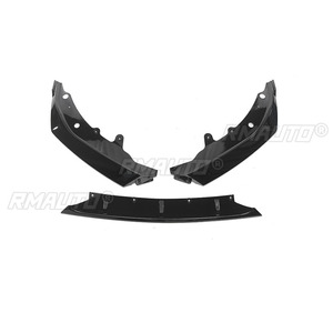 Front Bumper Lip Spoiler for BMW 4 Series G22 G23 430i Coupe 2020-2023 Front Bumper Protector Lower Blade <b>Splitter</b> Car Styling - Product Image 2