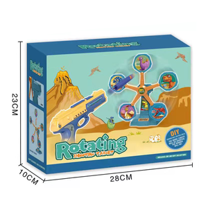 360 rotation <span class=keywords><strong>chasse</strong></span> et tir jeu enfants <span class=keywords><strong>dinosaure</strong></span> dino tir à la cible jouets - Product Image 6