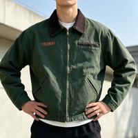 Veste de travail en denim blanc de haute qualité, style Detroit, coupe oversize, résistante au vent