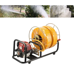 Pump Agricultural Gasoline <b>Power</b> Sprayer With <b>Hose</b> Reel High Productivity Farm Use - Product Image 1
