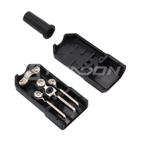 Prise mâle droite réutilisable IEC 60320 C14, connecteur mâle IEC C14C13