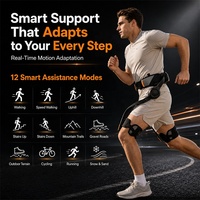 Exosquelette de marche portable avec reconnaissance de la marche par IA, contrôle par application, 5 modes, moteur 1000W, couple de 34Nm pour la mobilité en extérieur