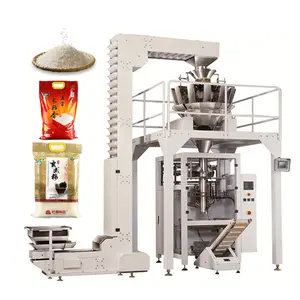 Arroz Açúcar Sachê Preencher Máquina de Vedação Máquina de Embalagem Vertical automática