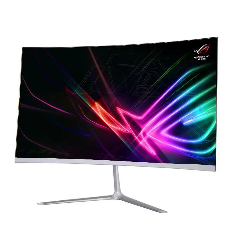 32 inch curved desktop monitor LED frameless 2k 144hz gaming monitor