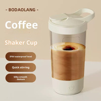 Gobelet mélangeur automatique portable rechargeable avec poignée, shaker électrique anti-fuite pour bureau, trajets quotidiens et usage quotidien
