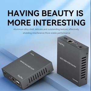 <span class=keywords><strong>HDMI</strong></span> KVM Mở Rộng 60 M 1080P/60Hz Truyền 60 Mét Trans USB Chuột/Bàn Phím Mở Rộng TX/RX 3.5Mm Âm Thanh Cho Rạp Hát Tại Hệ Thống - Product Image 6